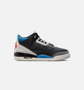 Air Jordan 3 Retro OG Rare Air Men's Sneakers - Black / Chile Red / Neutral Grey