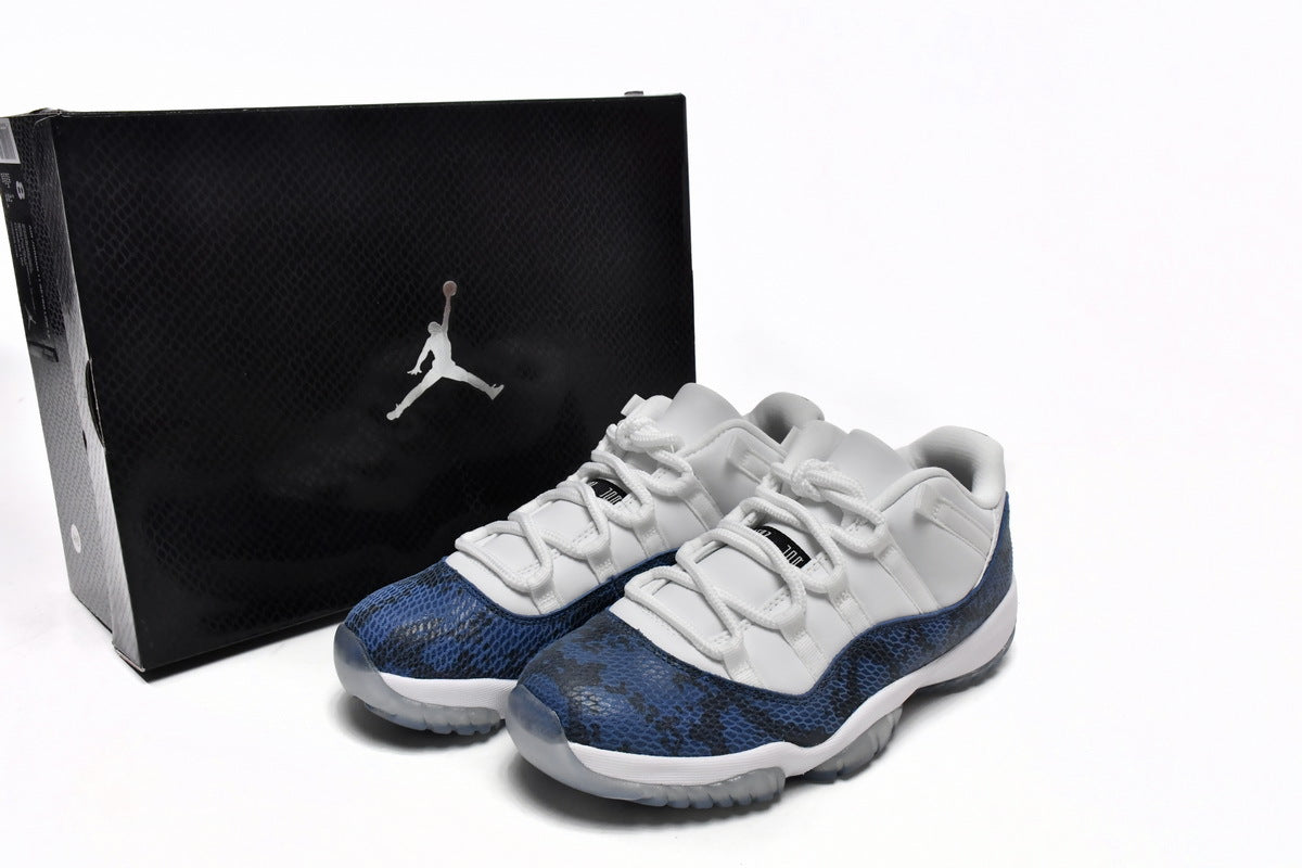 Rsnow Air Jordan 11 Retro Low Snake Navy Reps Sneaker CD6846-102