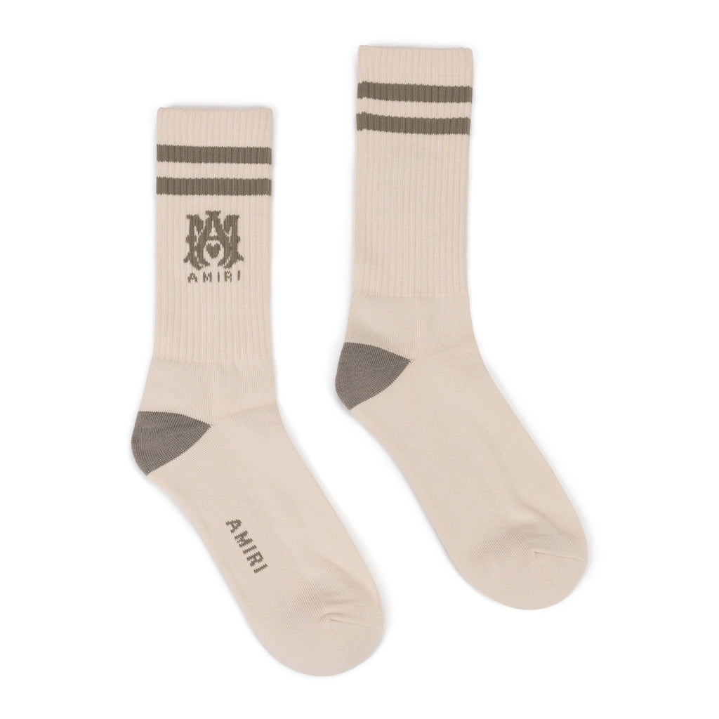 Alabaster MA Stripe Socks