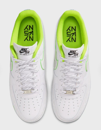 Nike Air Force 1 '07 'White Barely Volt'