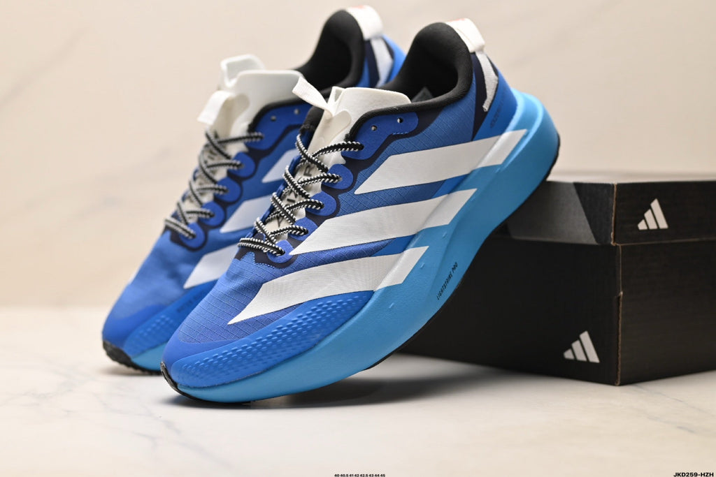 Adidas K81801550 Men's Running Shoes - 3 Colorways incl. Blue/Black & Orange/Pink