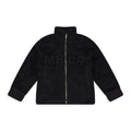 BLACK MRDR FLEECE WORK JACKET