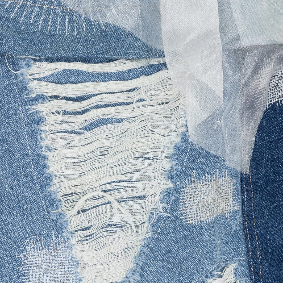Blue Altitude Denim Skirt