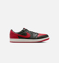 Air Jordan 1 Retro Low OG Mens Lifestyle Shoe - Black/Varsity Red/Summit White
