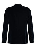 Hackett London satin-trim blazer