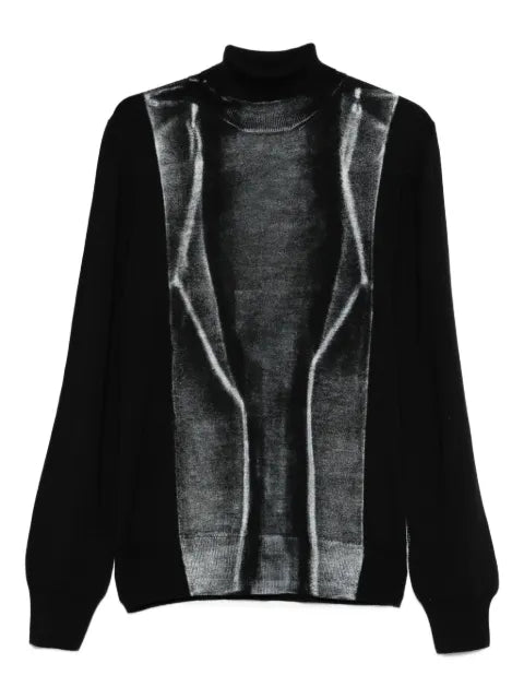 MM6 Maison Margiela sweater with stand collar