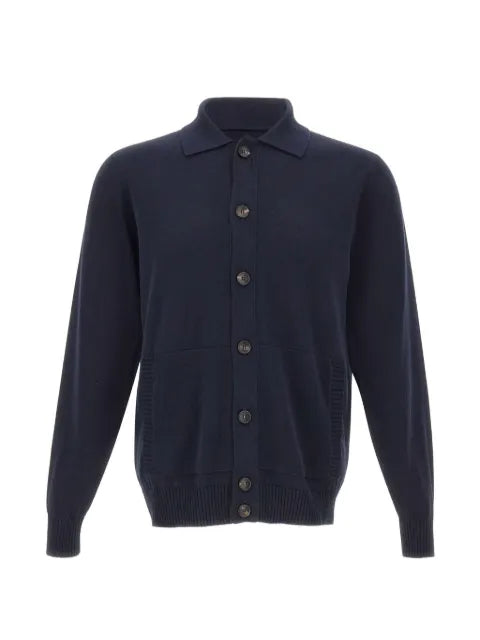 Filippo De Laurentiis polo-collar cardigan