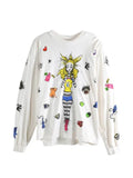 HELLSTAR Down the Paradise Path graphic-print long-sleeve sweater