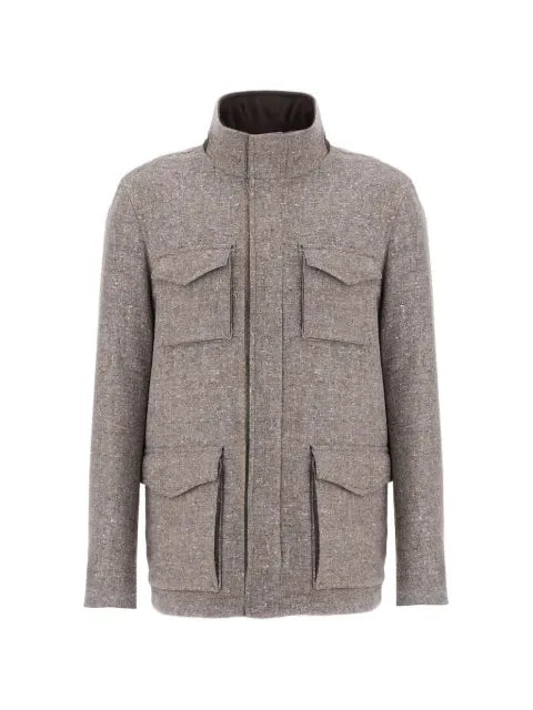 Herno wool long-sleeve jacket