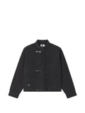 izzue panelled denim jacket