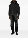 Individual Sentiments panelled hooded jacket