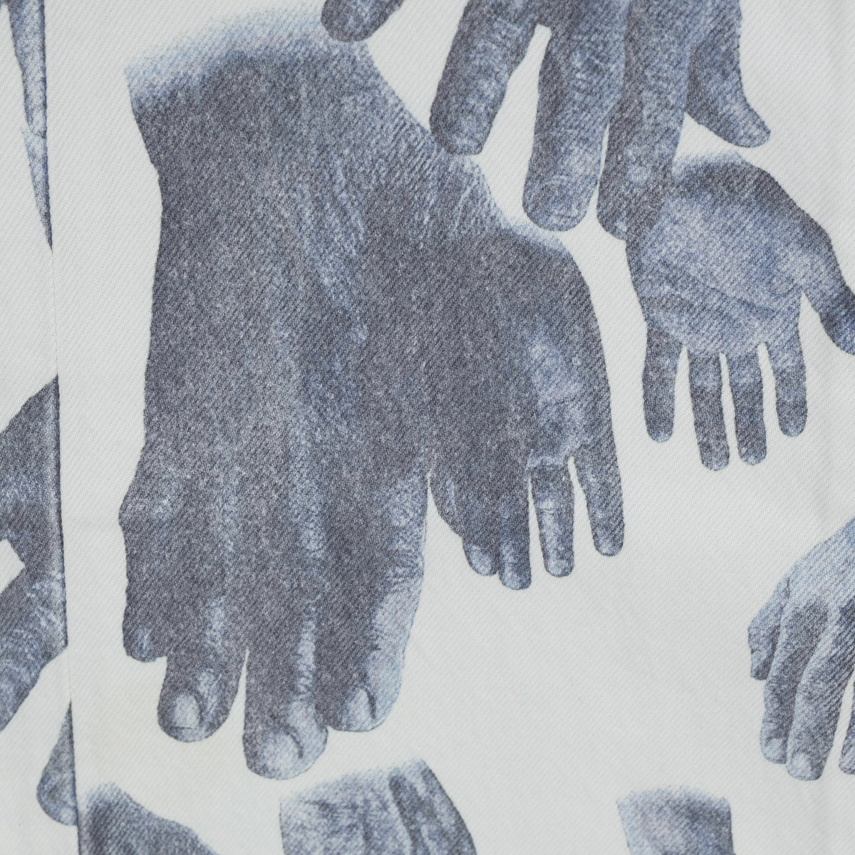 White Levi's Hands Jeans