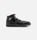 Air Jordan 1 Mid SE Men's Lifestyle Shoes - Black Grey