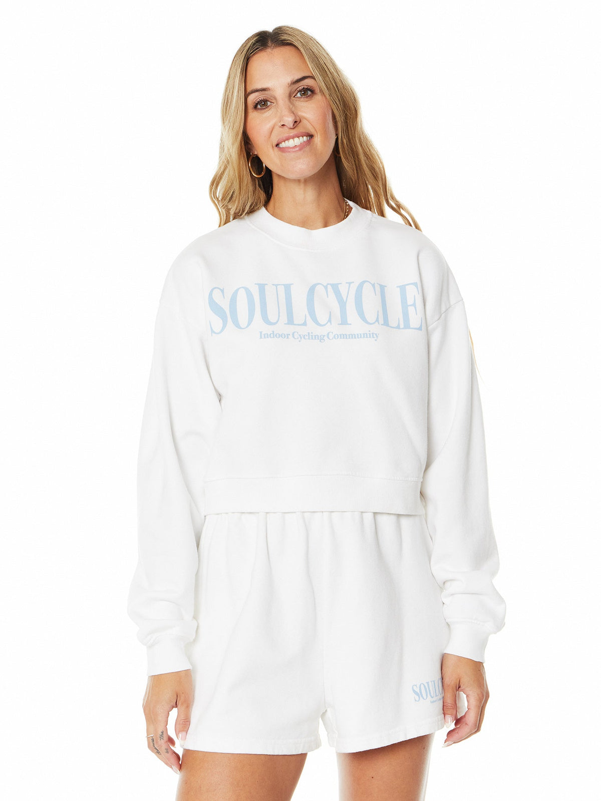 PERRY CROPPED CREW NECK