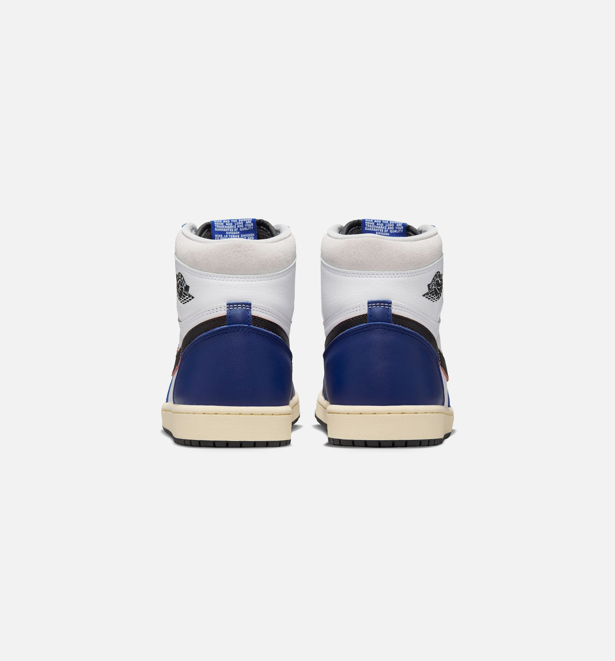 Air Jordan 1 Retro High OG Rare Air Deep Royal Blue Men's Lifestyle Shoes - White/Black/Neutral Grey/Deep Royal Blue