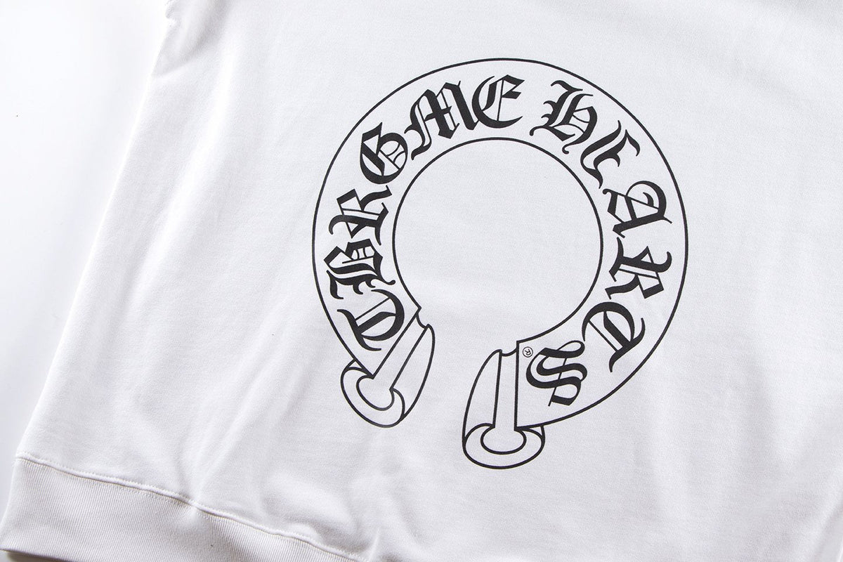 Chrome Hearts Slogan Graphic Hoodie