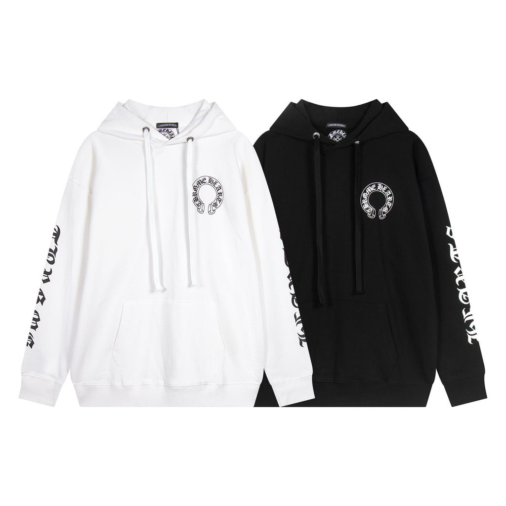Chrome Hearts Slogan Graphic Hoodie