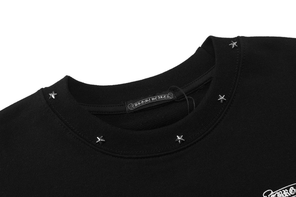 Chrome Hearts Gothic Motif Crewneck Sweatshirt
