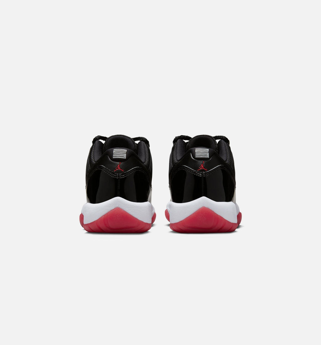 Air Jordan 11 Retro Bred Grade School Lifestyle Shoes - Black/Varsity Red/White
