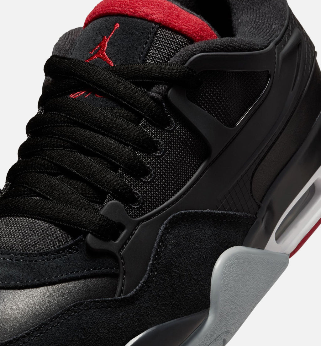 Air Jordan 4 RM Men's Shoe – Black/Wolf Grey/White/Varsity Red