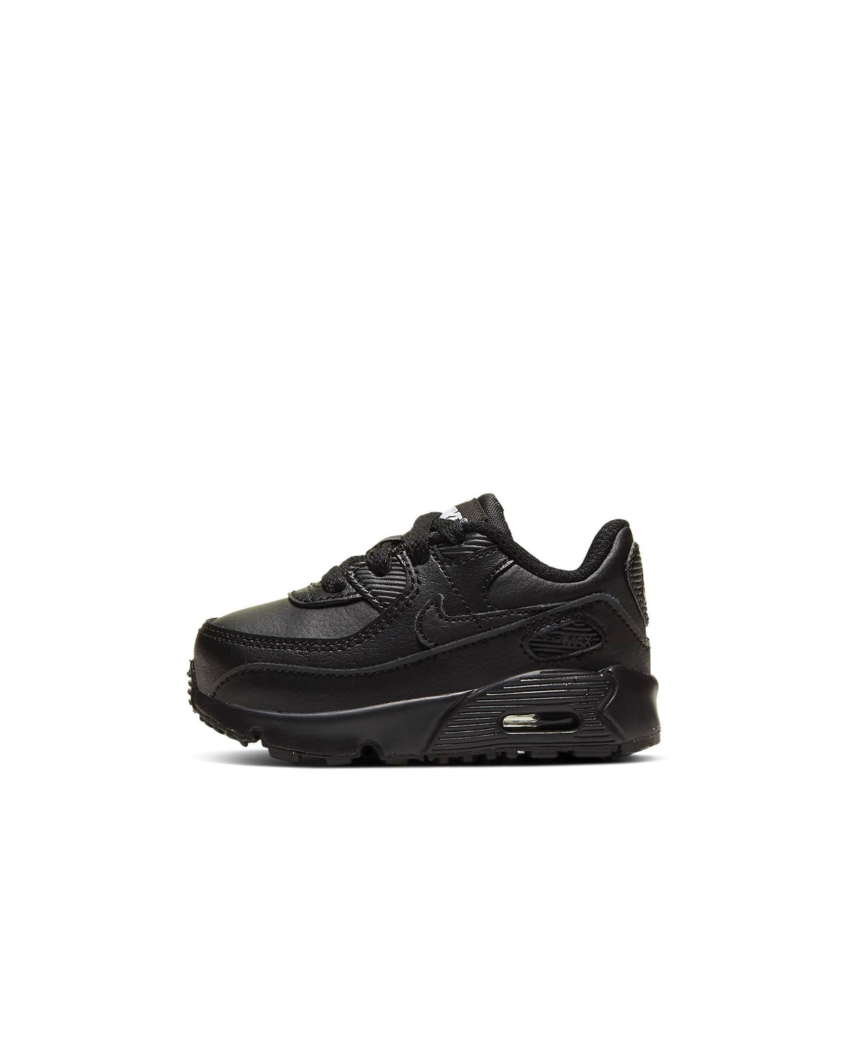 Toddler's Nike Air Max 90 LTR Black/Black-Black-White (CD6868 001)