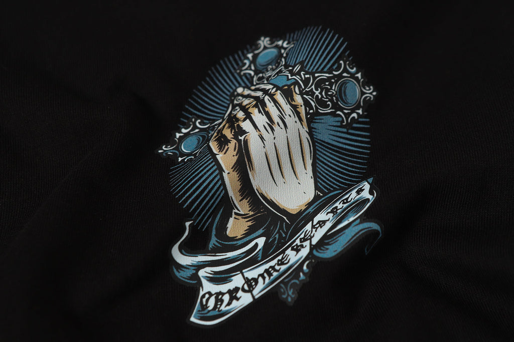 Chrome Hearts Praying Hands T-Shirt Black