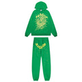 Sp5der Spiderweb Graphic Hoodie & Sweatpants Set