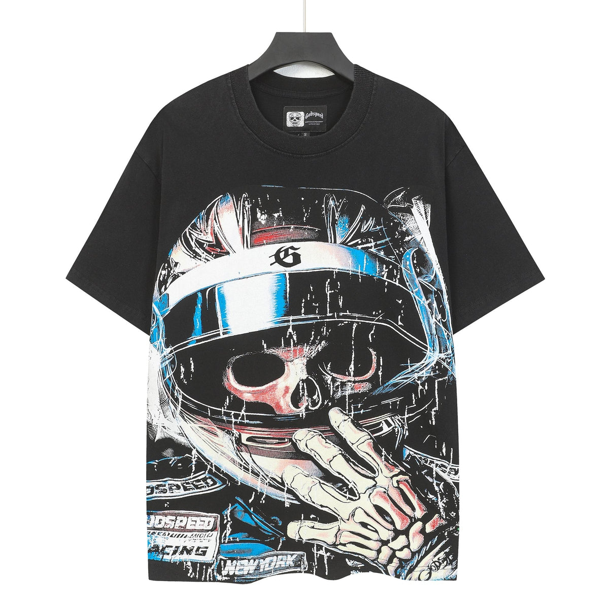 Godspeed Racing Skull Graphic T-Shirt
