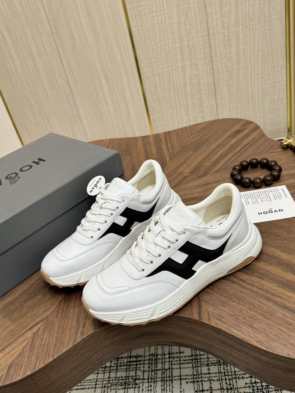Hogan Women's H-Stripe Platform Sneakers