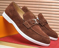 Louis Vuitton Buckle Slip-On Loafers